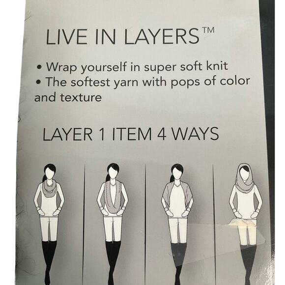 Cuddl Duds Scarf Headbands Bow NEW - Picture 2 of 4